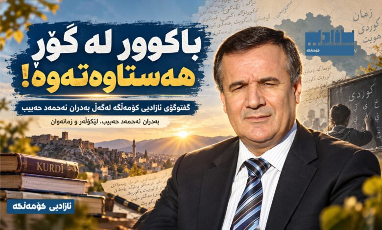 بەدران ئەحمەد حەبیب زمانەوان و لێکۆڵەر سەبارەت بە داهاتووی زمانی کوردی